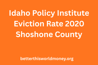 Idaho Policy Institute Eviction Rate 2020 Shoshone County