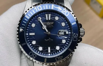 Watch Blue Dial
