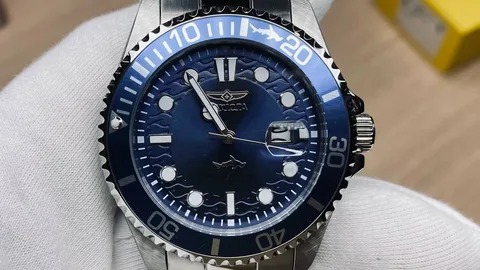 Watch Blue Dial
