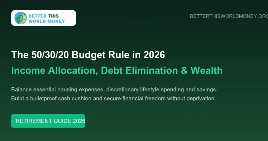 50 30 20 Budget Rule 2026 Personal Finance Guide