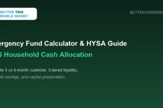 Emergency Fund Calculator and HYSA Guide 2026
