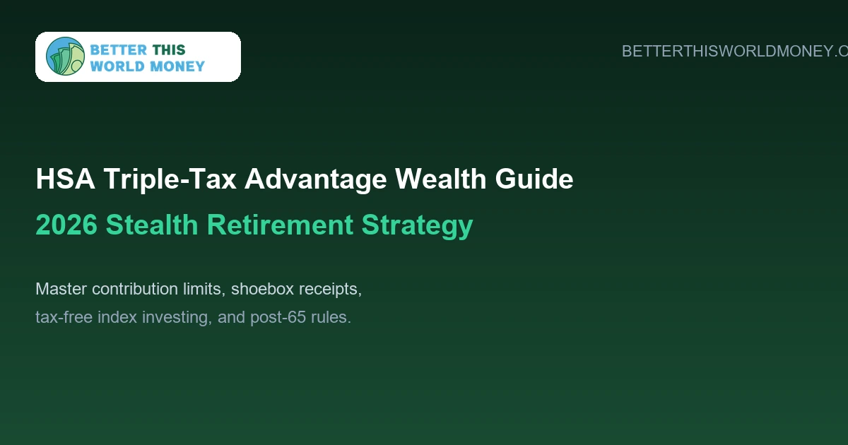 HSA Triple Tax Advantage Wealth Strategy Guide 2026