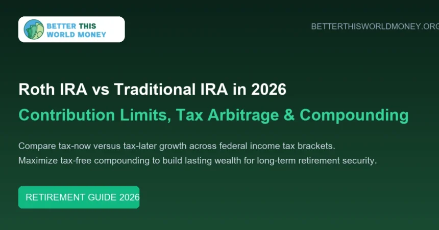Roth IRA vs Traditional IRA 2026 Retirement Guide