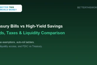 Treasury Bills vs High Yield Savings Guide
